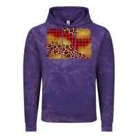 Cloud Purple christmas leopard glitter background Vintage Hoodie - AdoDesignShop