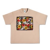 Burro cowhide sunflowers candy canes Urban Heavy Tee - Jasminsmagicworld