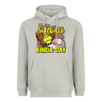 Moon Dust It's a Softball kinda day leopard Heavyweight Hoodie - NancyCooperArtShop