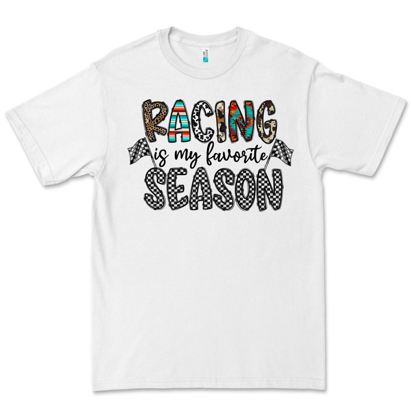 Racing Is My Favorite Season Premium Tee by CowhideDigitalArt | Teevron