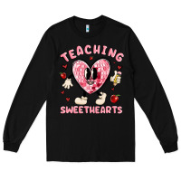Black teaching sweethearts Long Sleeve Tee - MaliasSmallBusiness