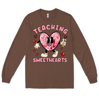 Chestnut teaching sweethearts Long Sleeve Tee - MaliasSmallBusiness