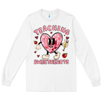 White teaching sweethearts Long Sleeve Tee - MaliasSmallBusiness