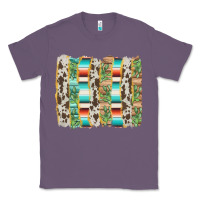Lavender western brushstroke Classic Tee - AdoDesignShop