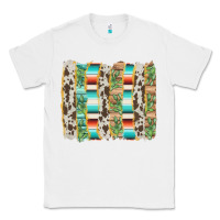 White western brushstroke Classic Tee - AdoDesignShop
