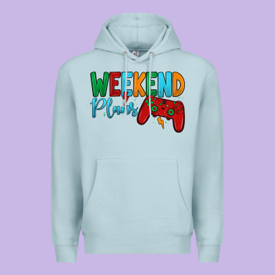 Weekend Plans Premium Hoodie Designed By Jahusdesignshop