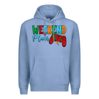 Colony Blue weekend plans Premium Hoodie - JahusDesignShop