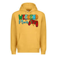 Mustard weekend plans Premium Hoodie - JahusDesignShop