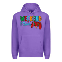 Purple weekend plans Premium Hoodie - JahusDesignShop