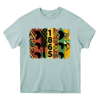 Arona juneteenth brush stroke 2 Heavy Core Tee - HRA Design Shop