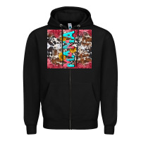 Black mama cowhide  sunflowers Zipper Hoodie - LillyAllenDesigns