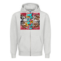 Mama Cowhide  Sunflowers Zipper Hoodie | Teevron