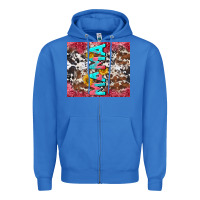 True Royal mama cowhide  sunflowers Zipper Hoodie - LillyAllenDesigns