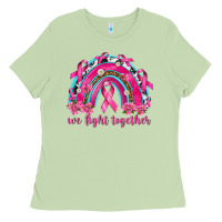 Matcha We Fight Together Rainbow Ladies Tee - texasbilliewilder
