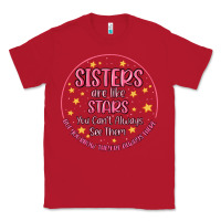 Red sisters are like stars you can't always see them Classic Tee - MaliasSmallBusiness