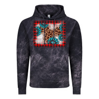 Cloud Black Christmas gemstone leopard background Vintage Hoodie - AdoDesignShop