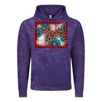 Cloud Purple Christmas gemstone leopard background Vintage Hoodie - AdoDesignShop