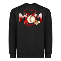 Black baseball mom Heavyweight Sweatshirt - MaliasSmallBusiness