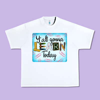 Y'all Gonna Learn Today Urban Heavy Tee Designed By Lillyallendesigns