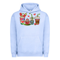 Pigment Grape Ice watermelon summer coffee cups Urban Hoodie - OliviaCreatesArt