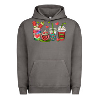 Pigment Tornado watermelon summer coffee cups Urban Hoodie - OliviaCreatesArt