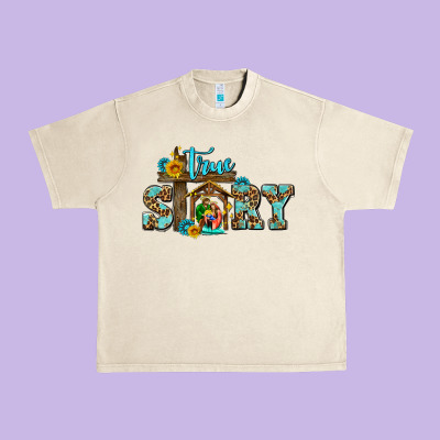 True Story Jesus And Mary Wıth God Urban Heavy Tee Designed By Adodesignshop