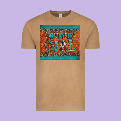 Country Girl Vintage Tee Designed By Barkaloodesign