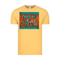 Vintage Mustard country girl Vintage Tee - BarkalooDesign