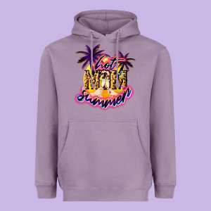 Hot Mom Summer Heavyweight Hoodie Designed By Nancycooperartshop