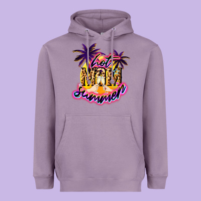 Hot Mom Summer Heavyweight Hoodie Designed By Nancycooperartshop
