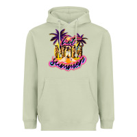 Matcha Hot Mom summer Heavyweight Hoodie - NancyCooperArtShop