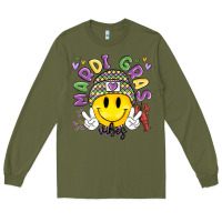Mardi Gras Vibes Long Sleeve Tee | Teevron