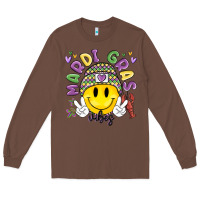 Chestnut mardi gras vibes Long Sleeve Tee - MaliasSmallBusiness