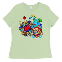 Matcha autism sunflower gnome Ladies Tee - Zillion Design Studio