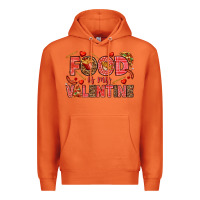 Carrot Food is my Valentine Premium Hoodie - HowdyJamesFarm