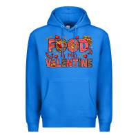 True Royal Food is my Valentine Premium Hoodie - HowdyJamesFarm
