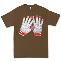 Cacao batting gloves Premium Tee - FaDigitalArtStudio