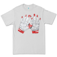 Dove Grey batting gloves Premium Tee - FaDigitalArtStudio