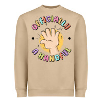Mushroom officially a handful Heavyweight Sweatshirt - MaliasSmallBusiness