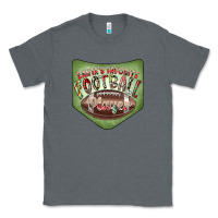 Charcoal Heather Christmas Pocket Classic Tee - CowhideDigitalArt