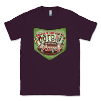 Plum Christmas Pocket Classic Tee - CowhideDigitalArt