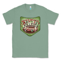 Sage Christmas Pocket Classic Tee - CowhideDigitalArt