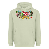 Matcha Grammy Claus Heavyweight Hoodie - texasbilliewilder