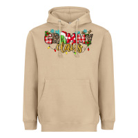 Mushroom Grammy Claus Heavyweight Hoodie - texasbilliewilder