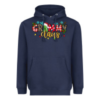 Navy Grammy Claus Heavyweight Hoodie - texasbilliewilder