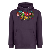 Plum Grammy Claus Heavyweight Hoodie - texasbilliewilder