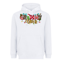 White Grammy Claus Heavyweight Hoodie - texasbilliewilder