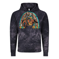 Cloud Black bucking bronco rodeo rainbow Vintage Hoodie - Artiststas