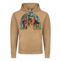 Vintage Camel bucking bronco rodeo rainbow Vintage Hoodie - Artiststas