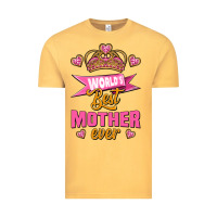 Vintage Mustard world's best mother ever Vintage Tee - Jasminsmagicworld
